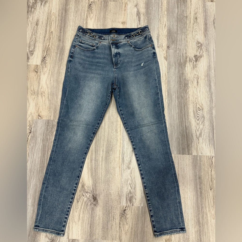 Express Skinny MidRise Jeans size 12L